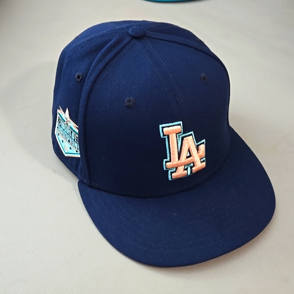 LA dodgers hat 7 3/4 59fifty lids hatclub.